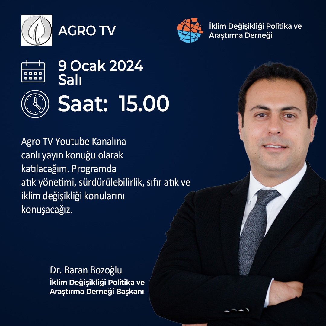 Bugün
Saat 15.00
Agro Tv YouTube Kanalı Canlı Yayınına katılacağım.
@agrotvturkey