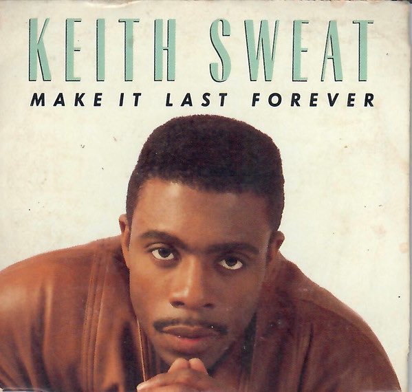 36 years ago today on January 9, 1988 @OGKeithSweat released Make It Last Forever as the second single from his debut album of the same name featuring a duet with @jaccimcghee