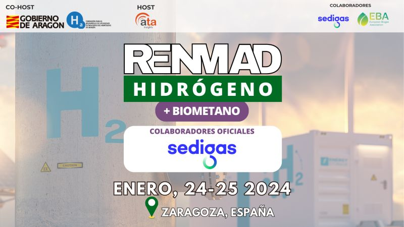 Sedigas es colaboradora oficial de la cuarta edición de #RENMADHIDROGENO, un evento profesional organizado por RENMAD - Energy Events / <a href="/AtaInsights/">Ata Insights</a> que se ha consolidado en poco tiempo como uno de los de referencia en el ámbito del #hidrógenorenovable de nuestro país. 

En su