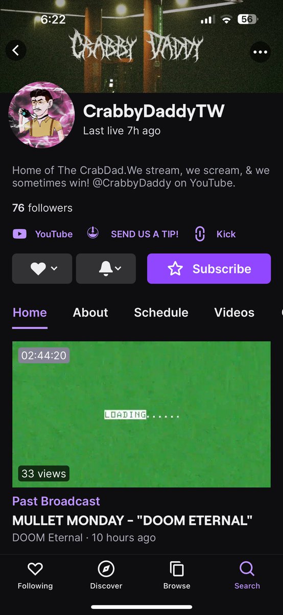 CrabbyDaddyTW's tweet photo. We hit Affiliate, come say hello!
Thank you for an amazing first year of streaming! https://t.co/4Nz15tFq6V