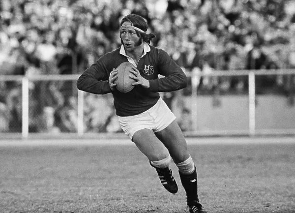 Love this pic of JPR Williams (can't see a credit, apologies.) British Lions v Northern Transvaal, 1974.