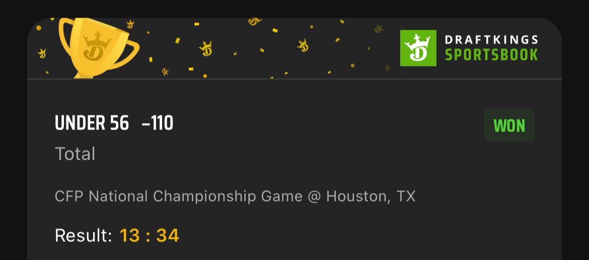 TheJanitorBets's tweet photo. @DKSportsbook @Marcus_Beau_VIP ended the season with a bang https://t.co/4QYKs3rJa7