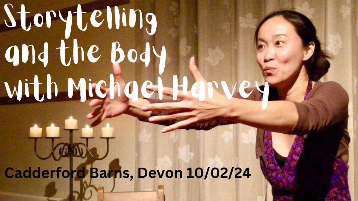 An opportunity to let your body play and summon stories with leading storytelling Michael Harvey in Devon this February. More info here bit.ly/storytellingbo…