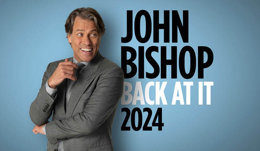 Get your tickets now for John Bishop as he is Back At It on The Rock 🥳 The comedy star will be lighting up St. Michael's Cave on 20/04/24 and tickets are live now! 🎟️ Get yours now: buytickets.gi/events/john-bi…