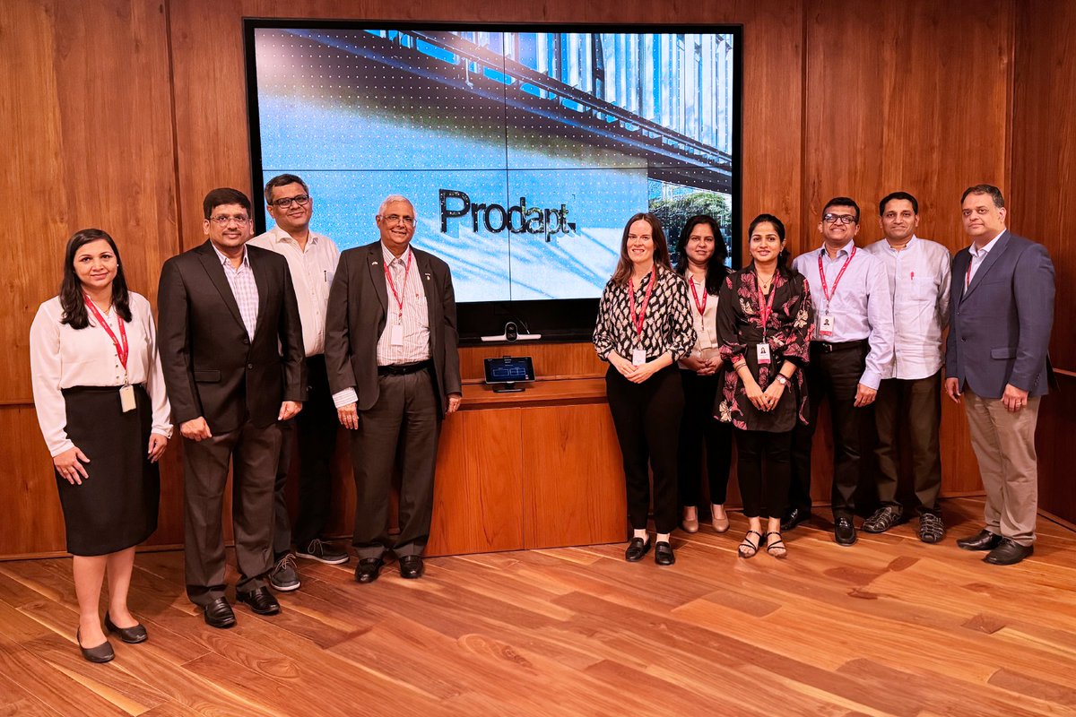 Prodapt's tweet image. It was a pleasure to host Ms. Anne Cremers, Deputy Consul General of the Kingdom of the Netherlands in South India, and members of the India Netherlands Business Circle at Prodapt’s Global HQ in Chennai.
 
#Prodapt #AcceleratingConnectedness #INBC #Indonetherlands #technology