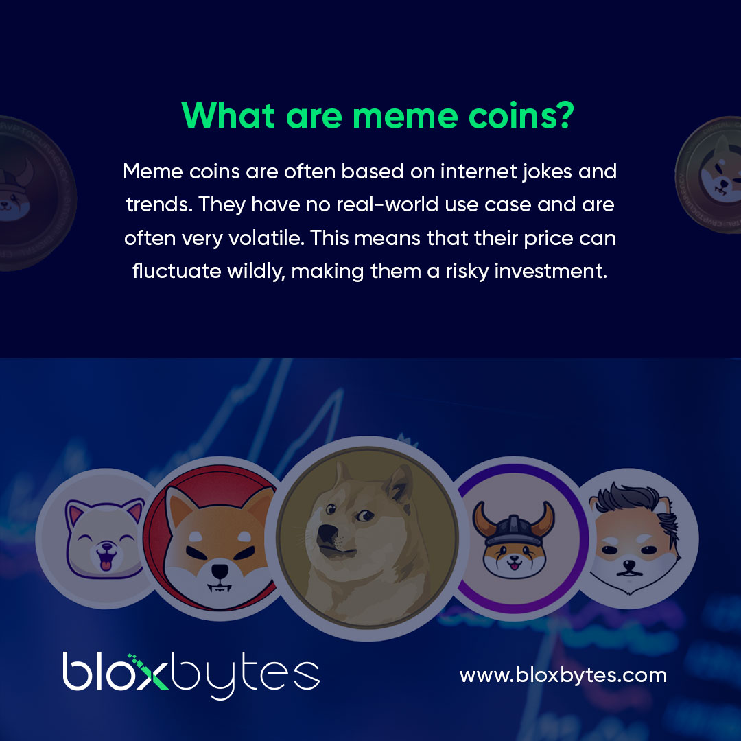 BloxBytes's tweet image. Meme coins may be funny, but are they profitable. Unmasking the dark side of crypto trends.  

Invest wisely, not virally.  

#BloxBytes #MemeCoins #MemeCoinTruth #CryptoCautions #DYOR #InvestSmartNotFast