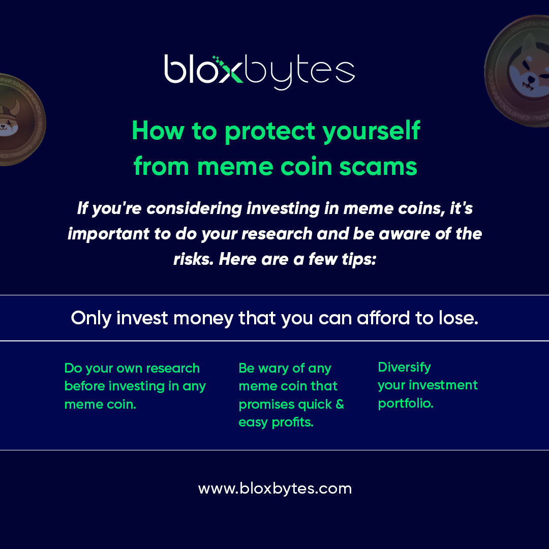 BloxBytes's tweet image. Meme coins may be funny, but are they profitable. Unmasking the dark side of crypto trends.  

Invest wisely, not virally.  

#BloxBytes #MemeCoins #MemeCoinTruth #CryptoCautions #DYOR #InvestSmartNotFast