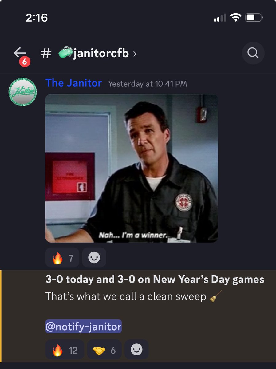 TheJanitorBets's tweet photo. You don’t know what you’re missing. Join the discord family. 
https://t.co/mrov3UqvVY 
#GamblingX #GamblingTwitter https://t.co/o19iJz9g5g