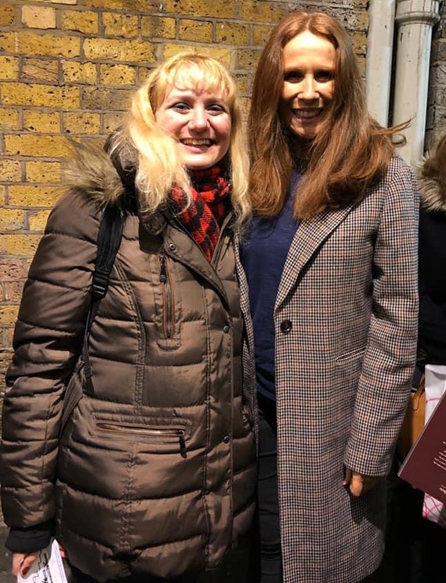 09/01/2019: with Catherine Tate! 🤩
#DoctorWho #donnanoble