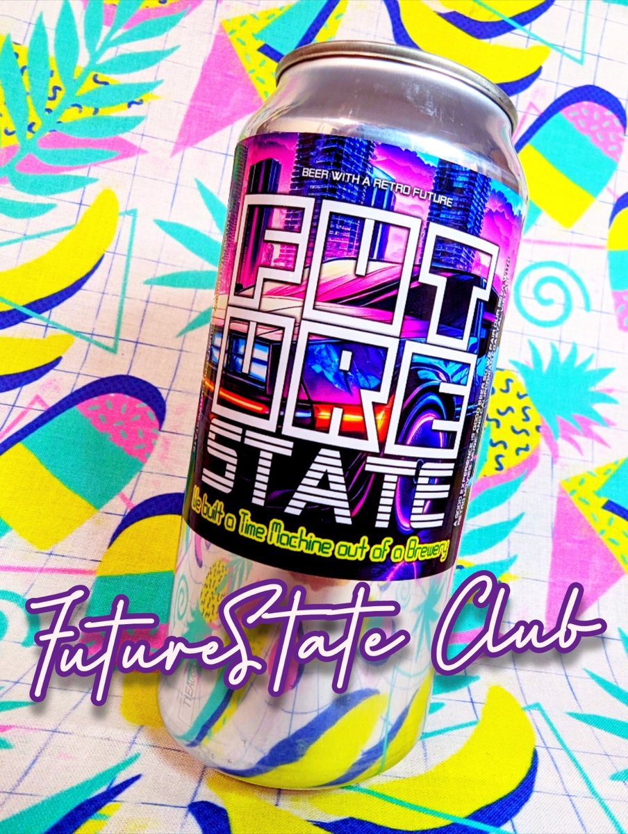 FutureStatebrew's tweet image. In FutureState Club last year many of the awesome retro movies we paired with our monthly releases had link to our favourite Back To The Future movies. Most months we quizzed you on what the links were....💙💜