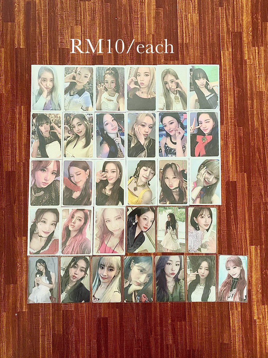 baekying625's tweet photo. WTS‼️
💙-RM5
❤️-RM10
💚-RM15
💛-RM25
but and get free album‼️（random）
✔️nego
📮WM RM8 EM RM13(jnt)
dm for condition video🫶🏻
freebies will be given💌

hmu if u want to buy🙈
#pasaritzy #pasarive #pasarROCKETPUNCH #pasarnmixx https://t.co/EEWkKhDS4H