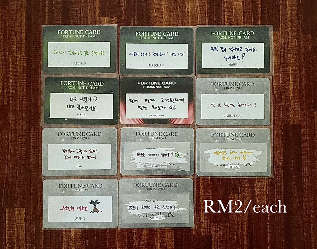 baekying625's tweet photo. WTS‼️
💙-RM5
❤️-RM10
💚-RM15
💛-RM25
but and get free album‼️（random）
✔️nego
📮WM RM8 EM RM13(jnt)
dm for condition video🫶🏻
freebies will be given💌

hmu if u want to buy🙈
#pasarnct #pasarastro #pasarNCTmy https://t.co/Cm21UbHIQv