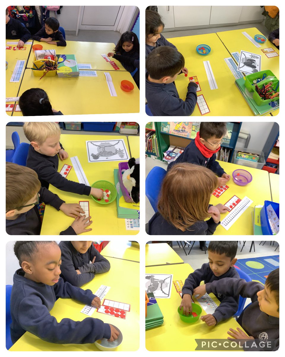 Starting off the new term learning to count to 20! 🥳