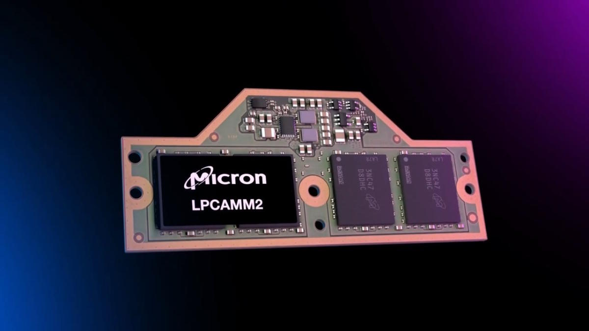 engadget's tweet photo. Micron debuts LPCAMM2, laptop RAM that could finally replace SODIMM https://t.co/b2lrRKNYRh https://t.co/ZVneCAJrKq