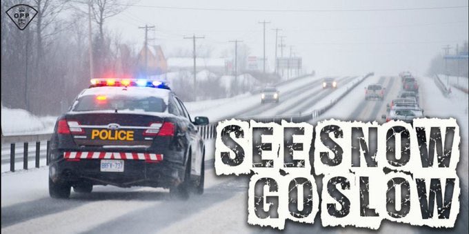 A Great Reminder From OPP: “#HHOPP want to advise drivers of inclement weather beginning today/tomorrow, mix of wind, snow and rain, please slow down and drive according to road conditions, consider avoiding unnecessary travel. Via ^mm @OPP_CR” #SlowDown #SeeSnowGoSlow #DriveSafe