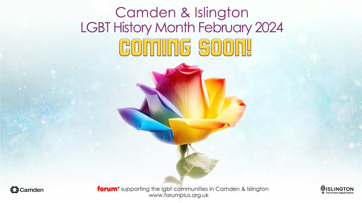 Get ready for LGBT History Month! forum+ is planning for Camden & Islington LGBT History Month & all the community is invited to join the celebration of local LGBT culture, heritage & history🏳️‍🌈 forumplus.org.uk/news-item/join… #camden #islington #lgbthm #lgbthistorymonth