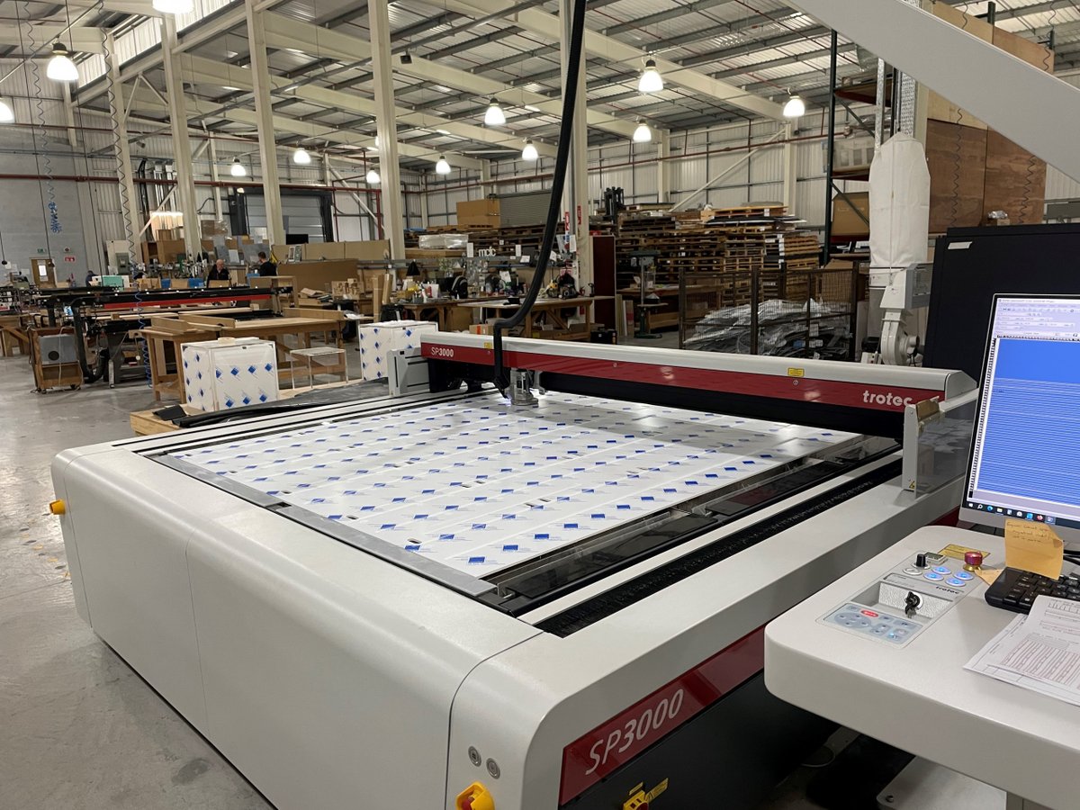 Plastic Formers halve workload with ISA-UK member <a href="/TrotecUK/">Trotec Laser UK & Ireland</a> laser: uksigns.org/members-news/p…