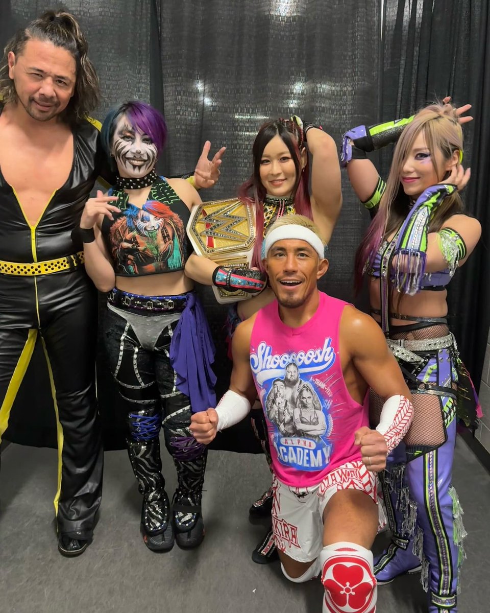 made in 🇯🇵
#wwe #wwewomenschampion #nxtwomenstagteamchampions #ioshirai #iyosky #damagecontrol #damagectrl #wwewomenstagteamchampions #nxtwomenschampion #msmoneyinthebank #dakotakai #kairihojo #kairisane #kabukiwarriors #asukawwe #shinsukenakamura #akiratozawa #alphaacademy