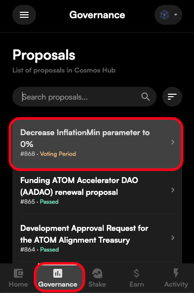 CharlieDeFiNews's tweet image. Do you want to stand out from the others who are staking $ATOM?

Besides staking $ATOM like most users, you can also start to: 👇 

• Vote in governance proposals 🗳️

How can you vote? 

• Very easy, if you use Leap Cosmos wallet, simply log in to the wallet.
• Then go to