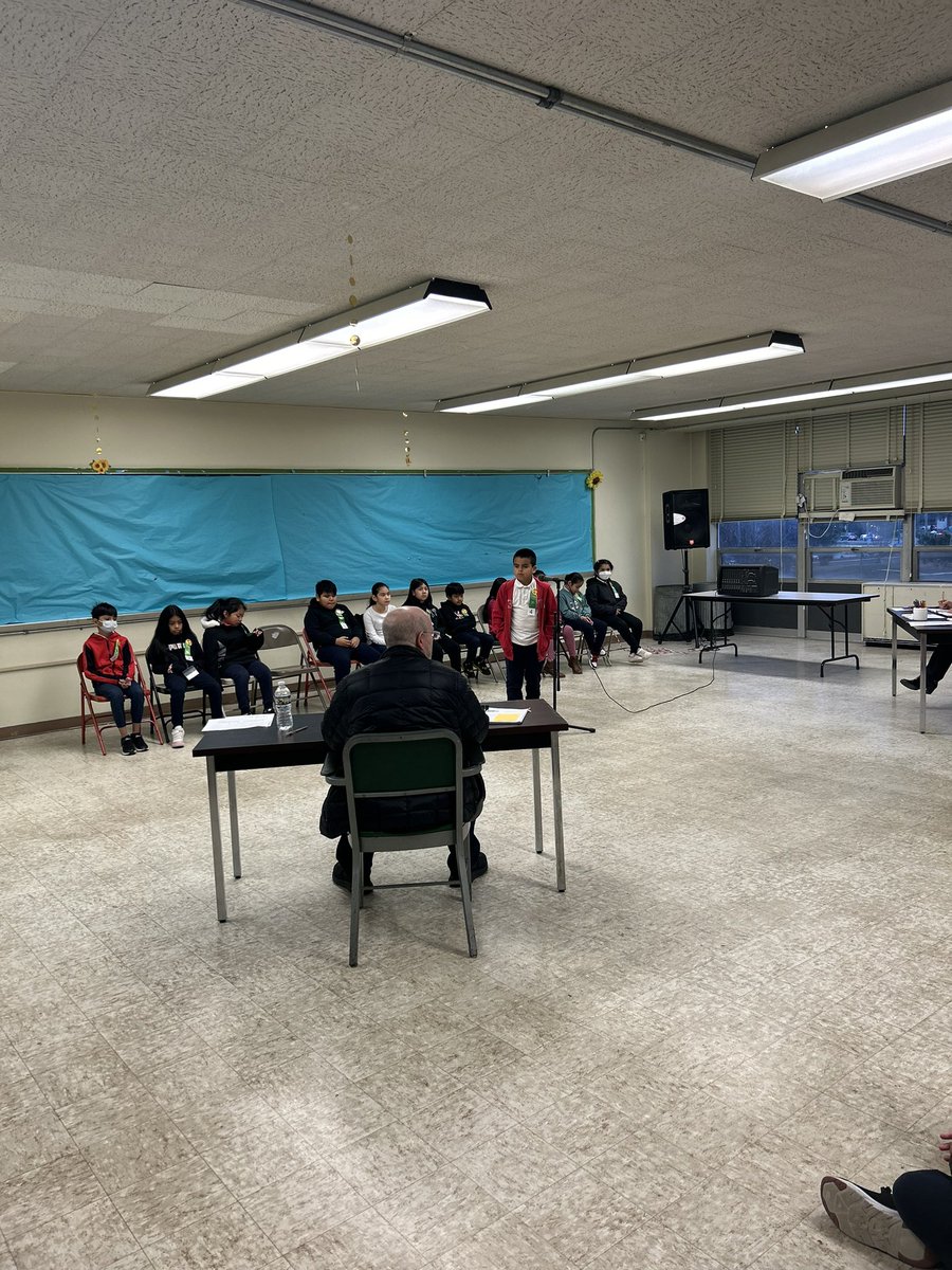 CoolSpringDegen's tweet photo. So proud of scholars as we wrap and find out the Cool Spring Spelling Bee Champion! https://t.co/t0lDyP6pCJ
