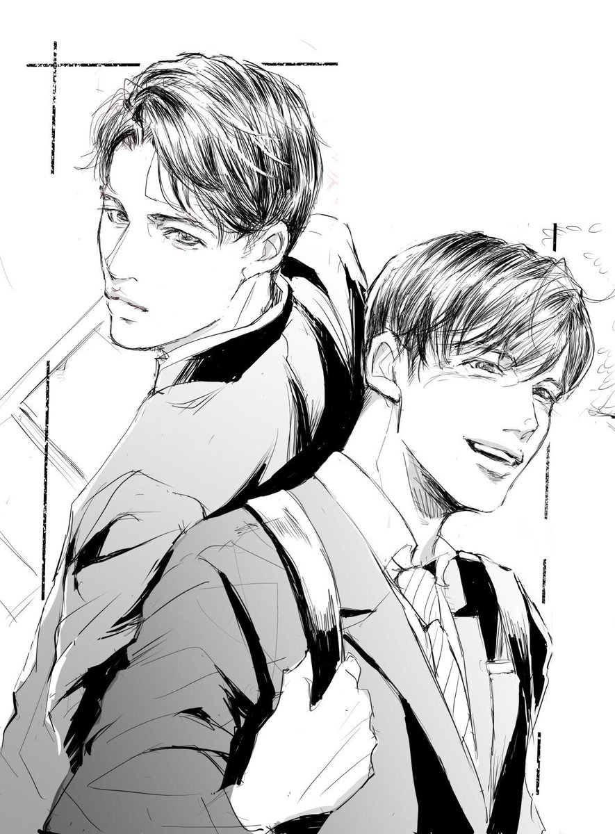 5年前に描いた春田でてきた🌸
懐かし〜はるたー〜ん!!
牧春も描きたい 