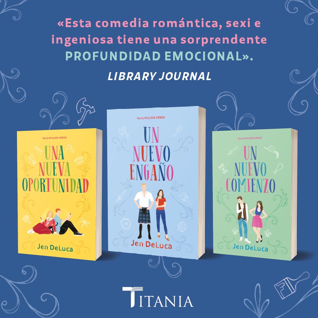 Titania_ed's tweet photo. Si buscáis una romcom con:
🔥Chicos en faldas escocesas
🔥Fake dating
🔥Una sola cama
¡Este libro es para vosotros! 😍
No os podéis perder #UnNuevoEngaño de #JenDeLuca, este 23 de enero en librerías
💖Traducido por @xavier__beltran https://t.co/jzURac5RFs