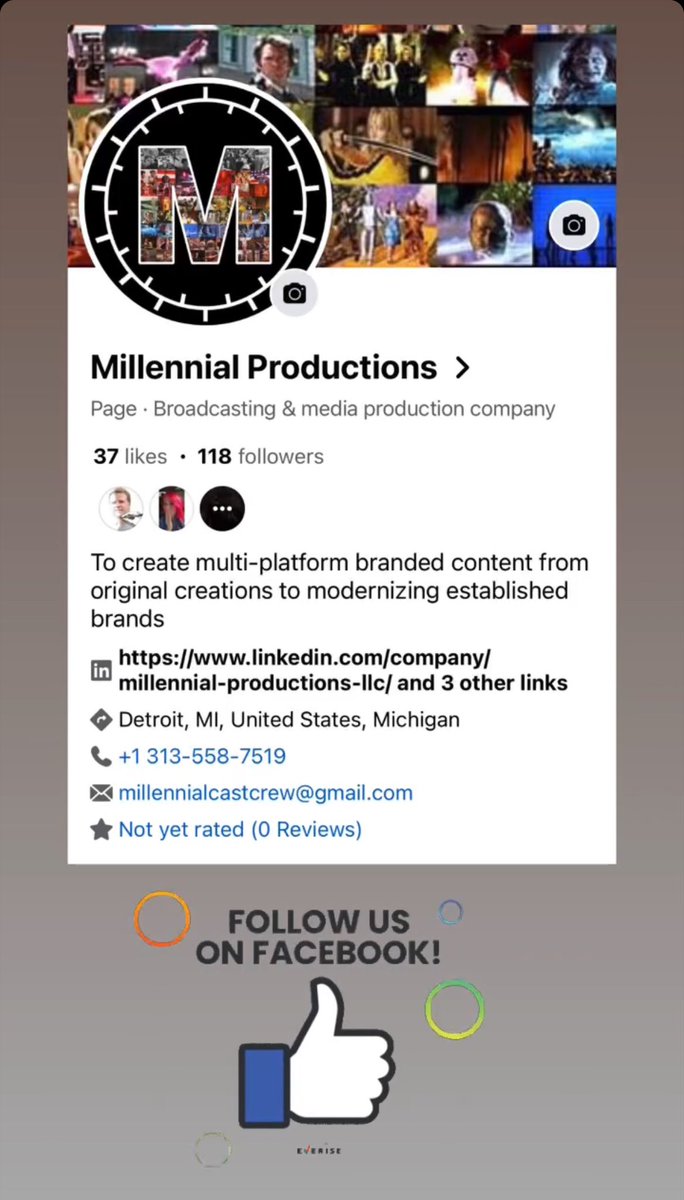 It’s time to kick 2024 off right by reminding you that Millennial Productions has its own Facebook page. You definitely want to Like & Follow to keep up with all of our upcoming projects. #likes #follow #likeforlikes #followforfollowback #followme #likeforfollow