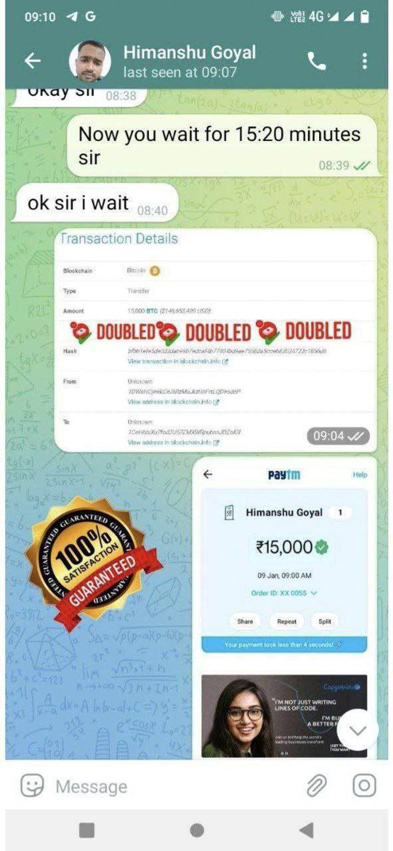 Money_Macker21's tweet photo. Successfully doubled 💸💰❤❤
Investment Offer 5,000/-
Return with profit 15,000/-
Join telegram 🔥 link 🖇️ https://t.co/A5r9lhFngd
Trust is everything 
Deal once with us

#trade
#Crypto #sharemarket #StockMarket #TradingView https://t.co/nGDmZSa6kf