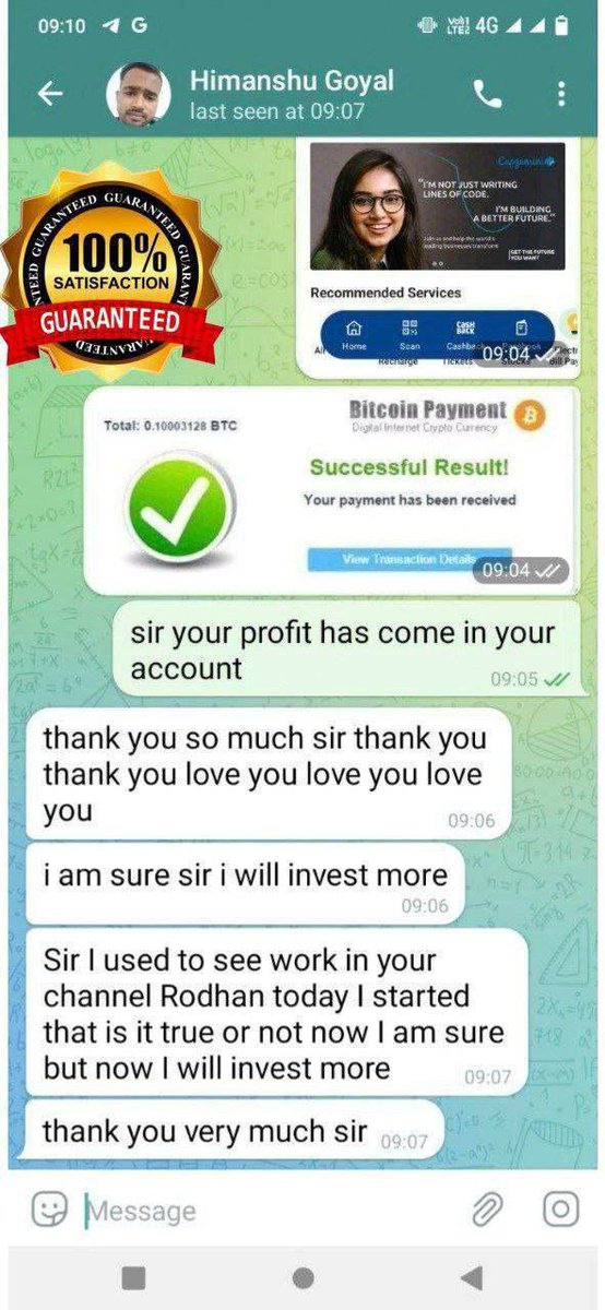 Money_Macker21's tweet photo. Successfully doubled 💸💰❤❤
Investment Offer 5,000/-
Return with profit 15,000/-
Join telegram 🔥 link 🖇️ https://t.co/A5r9lhFngd
Trust is everything 
Deal once with us

#trade
#Crypto #sharemarket #StockMarket #TradingView https://t.co/nGDmZSa6kf