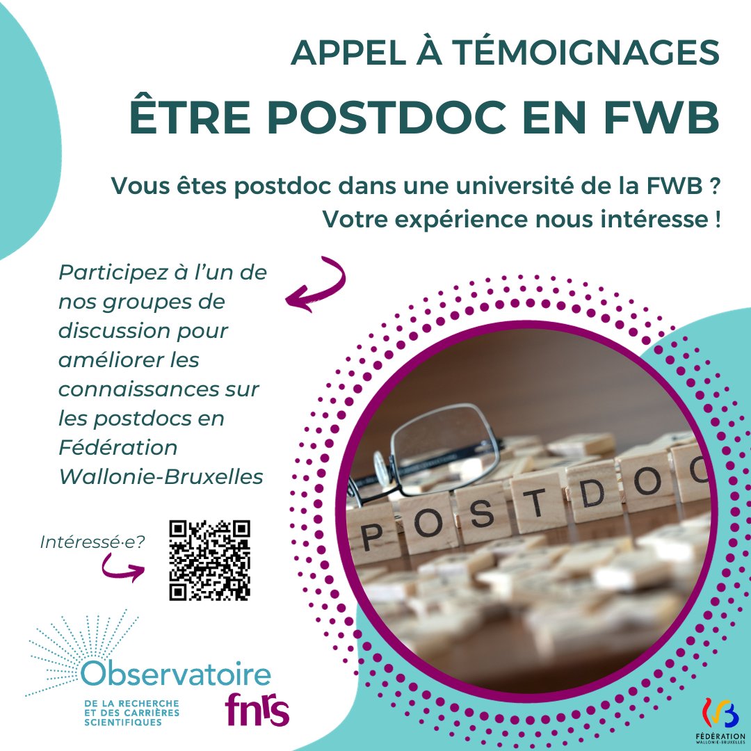 Observatoire Rech. & Carrières Scientifiques FNRS tweet media