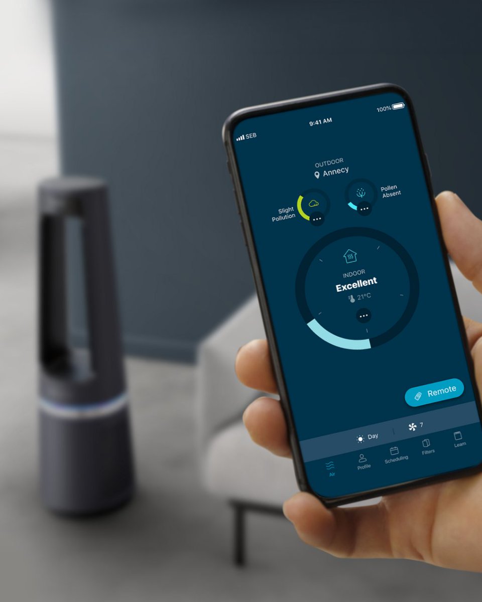 👉🏼Eclipse Connect 3 en 1 ahora conectado a tu teléfono. Puedes visualizar y controlar la contaminación del aire interior y personalizar los ajustes de purificación desde la APP Pure Air. También es un ventilador de torre y un calefactor cerámico.  🔗bit.ly/3R0o0Cw