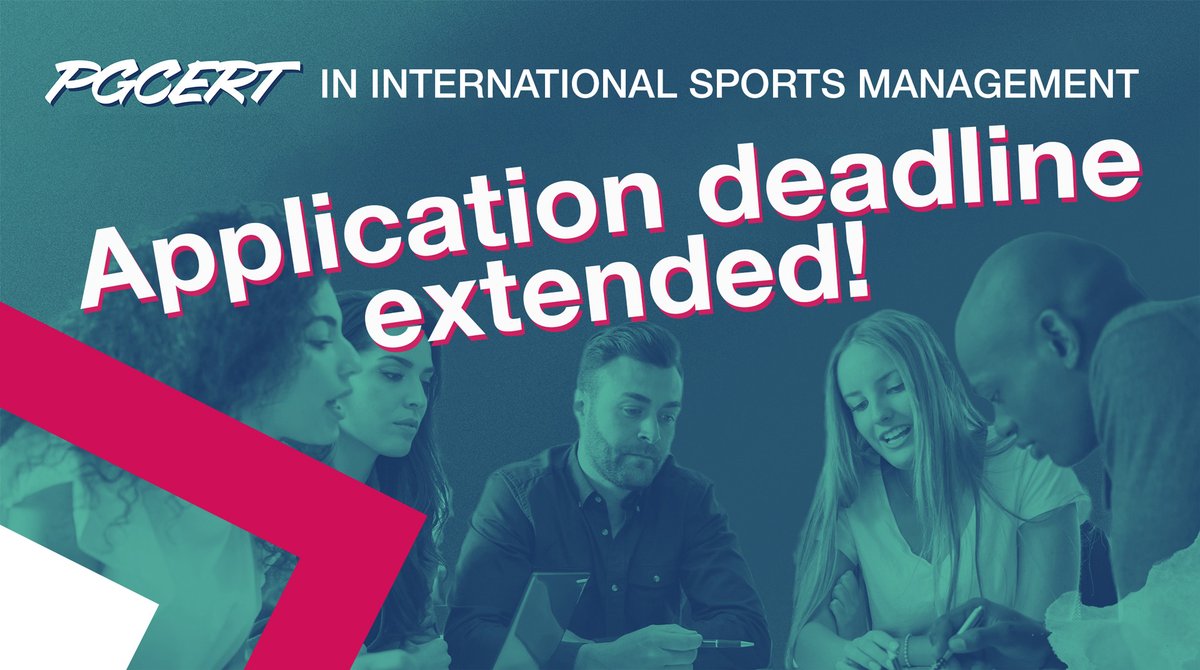 🚀 Deadline Extended! Apply by Jan 12th! 📆 Exciting news! The deadline for the Feb 2024 intake of the PGCert in International Sports Management from the University of London is extended until Friday, Jan 12th. Don't miss out – apply now ! waos.wufoo.com/forms/m1avmjtl… 🌐🎓