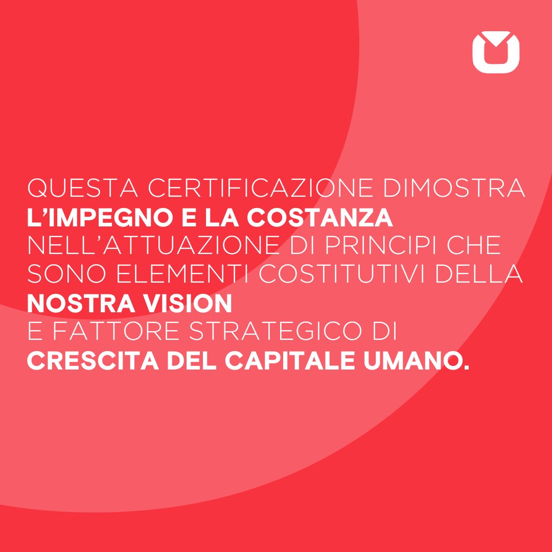 Openjobmetis's tweet photo. Il Gruppo Openjobmetis ottiene la certificazione della #paritàdigenere da #Certiquality. Un riconoscimento che attesta l'impegno del Gruppo nel garantire un trattamento equo, la valorizzazione del #talento indipendentemente dal genere, un ambiente di #lavoro libero da discriminazioni e improntato alla cultura dell'#inclusione.