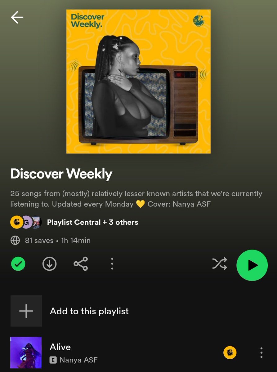 Playlist_Centra tweet picture