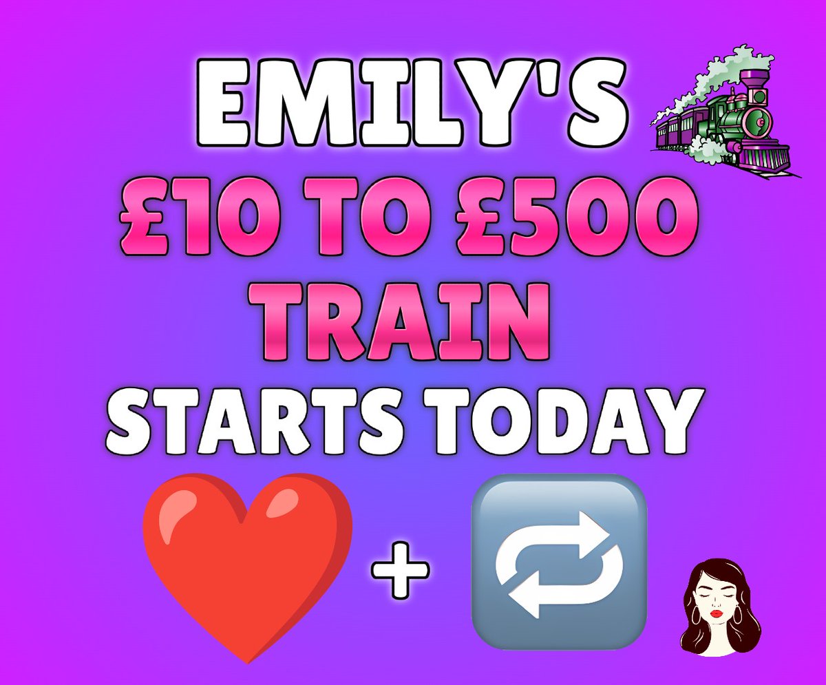 EmilyTaylorTips's tweet photo. Good afternoon everyone 🫶

Who wants me to start a train today? 🚂

Everybody ❤️ and retweet this tweet if you want my £10 to £500 train to start today! 😜

I'll have bet builders and Accas this week 😍

Turn my notifications on and drop me a follow to receive my tips for free🔔 https://t.co/JFHvjEfHAh