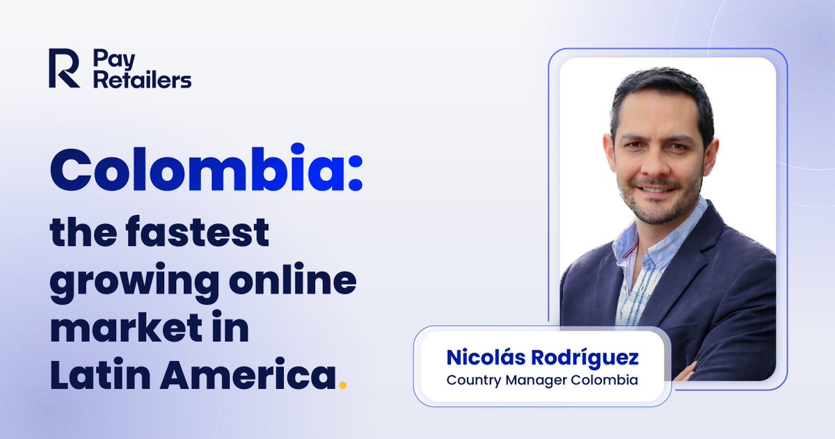 Read our latest article with Nicolás Eduardo Rodríguez, Country Manager in #Colombia for <a href="/PayRetailers/">PayRetailers</a>, about this dynamic market, evaluating the impact on businesses due to the increasing number of users in the e-commerce sector.

linkedin.com/pulse/colombia…