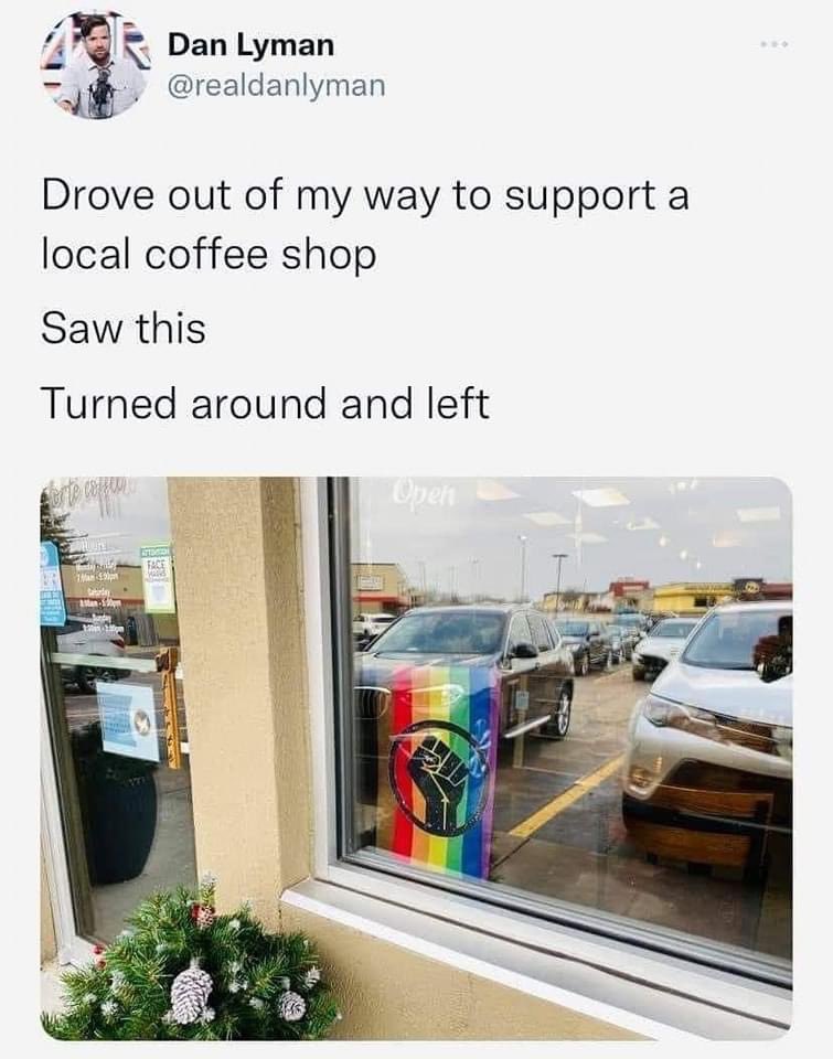 swd2's tweet photo. So small business owners, if you want to keep the bigots and jerks out here’s a great idea. https://t.co/gZOlmbH6cM