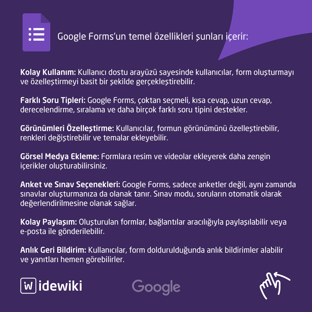 idebiltr's tweet photo. Google Forms nedir?
#Google #forms #survey #wiki #idewiki #idebil https://t.co/scPoxkwGmI