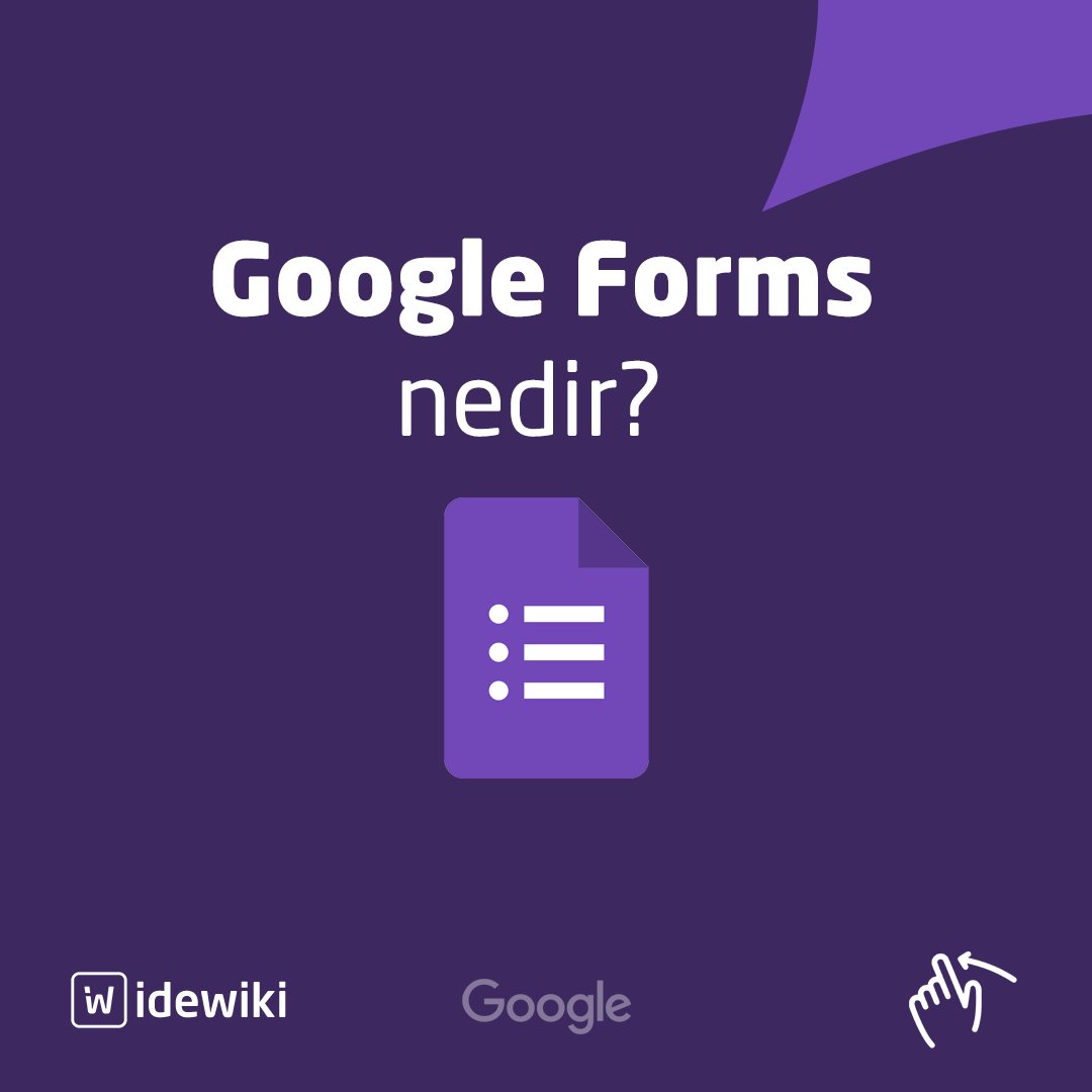 idebiltr's tweet photo. Google Forms nedir?
#Google #forms #survey #wiki #idewiki #idebil https://t.co/scPoxkwGmI