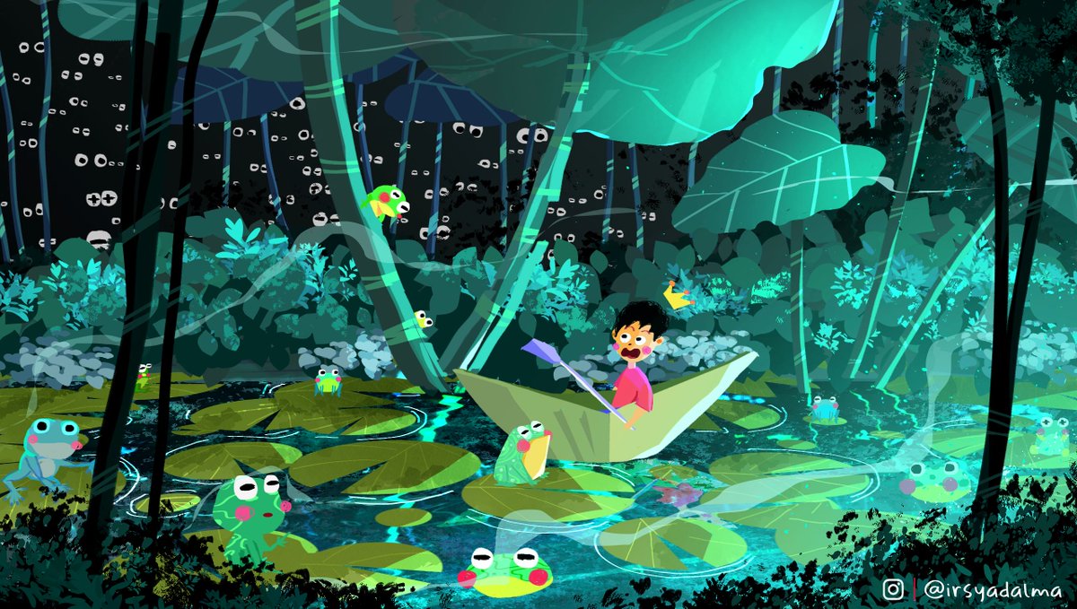 irsyadalma's tweet image. Happy #PortfolioDay everyone!✨
I&apos;m irsyadalma, Indonesian illustrator🇮🇩

and currently available for bg paint, color design, visdev or illustration work! if your in need, please reach out

🎨Portfolio link is in the reply