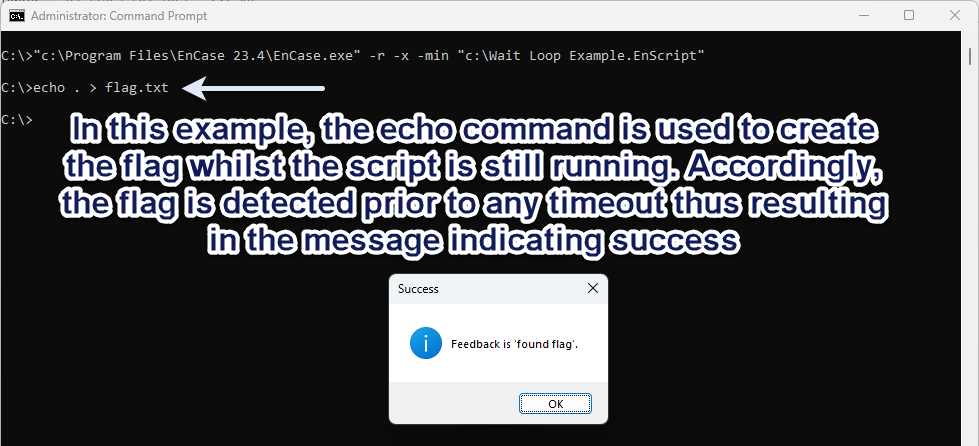 SimonDCKey's tweet photo. New #EnCase #EnScript sample demonstrating a simple wait-loop of the type that might be used to detect whether an external process has finished running, e.g., a #Python script.
https://t.co/oiK843UnI4
#DFIR #InfoSec #CaseAutomation #CustomWorkflows @OpenText #eDiscovery https://t.co/SASMA2JMEy