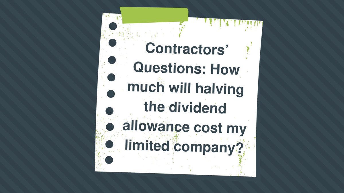 Teodora Dimitrova at <a href="/ChartAccounts/">Chart Accountancy</a> reveals tax and savings tips for a limited company contractor looking to prepare for April 6th 2024 here: bit.ly/47nfL9W

#limitedcompany #dividends #money