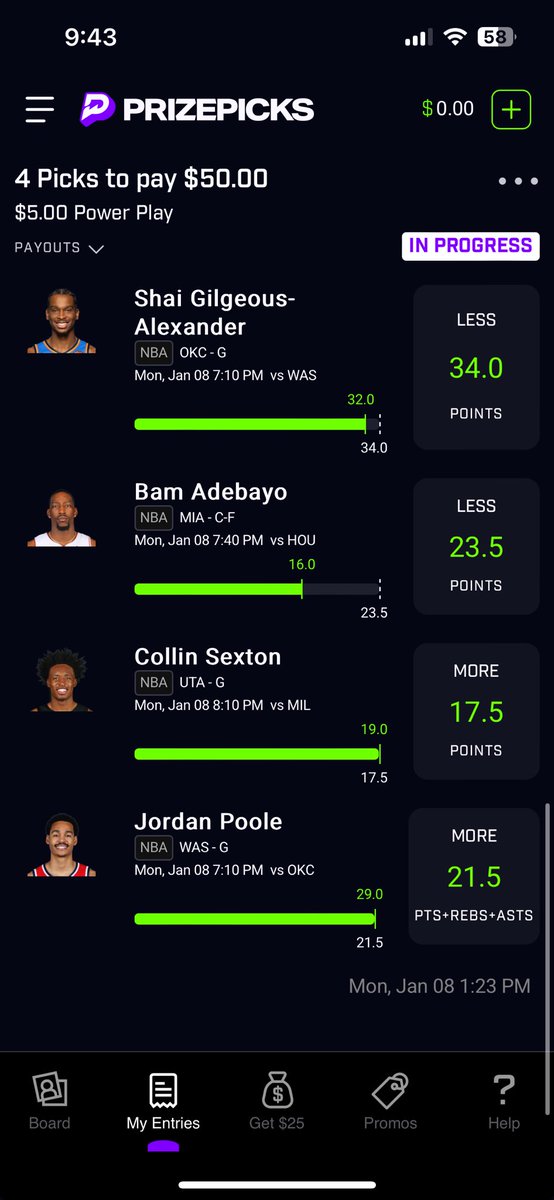 Check out PrizePicks - Daily Fantasy Made Easy. Use my personal link to get a 100% deposit match up to $100.
app.prizepicks.com/sign-up?invite…