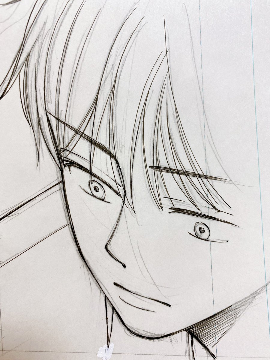 今日デジタルでペン入れしてたんだけど時間かかるししっくりこなくて、さっきアナログに切り替えたら3倍早いし好みの線が引ける…今日一日なんだったのだ 