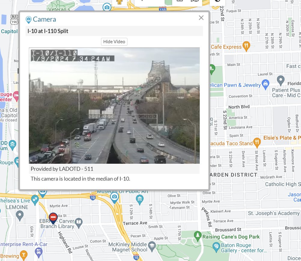 BREAKDOWN @ 10/110 split heading EB getting off of MSRB