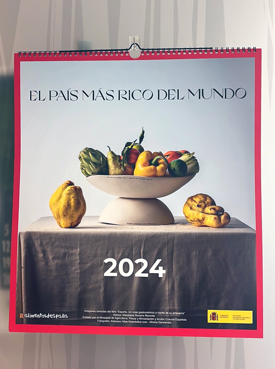 CCasadoVet's tweet photo. Pues ya empezó el año! 👏🏽😍
@mapagob 
#alimentosdespaña https://t.co/XBoc4uh4TU