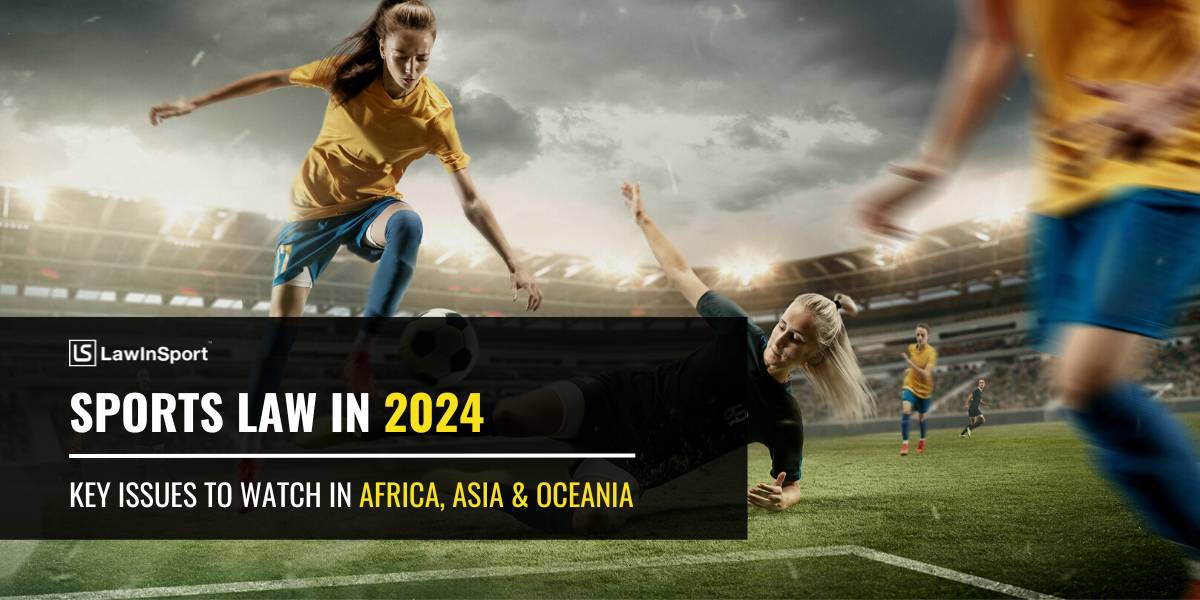 Key Sports Law developments to watch out for in Africa, Asia &amp; Oceania in 2024 by <a href="/KCJine/">Kelvin Omuojine</a>, Steve Bainbridge, <a href="/michael_savva/">Michael Savva</a>, <a href="/Aahna/">Aahna Mehrotra</a>, Prof Jack Anderson, <a href="/SBFellows/">Sam Fellows</a>, <a href="/MickeyInglesLaw/">Mickey Ingles</a> &amp; <a href="/shoichisugiyama/">Shoichi SUGIYAMA</a>: bit.ly/41O9Qta
