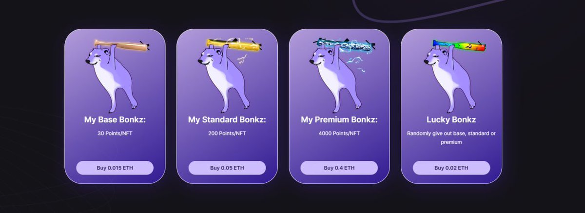 BonkziGame's tweet photo. 👉 Buy BonkziGame NFT is live now!!! 

Check it: https://t.co/Pbc4sCKl08

And token $BONKZ ? When ? You guess!

#NFT #BONKZ #Arbitrum https://t.co/9JMkmxcFrb