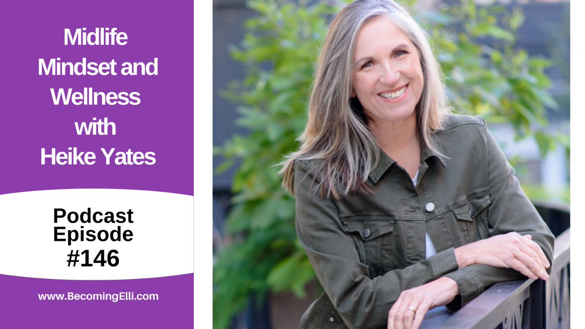 BecomingElli's tweet photo. Heike Yates, a Midlife Mindset and Fitness Coach, is transforming not just bodies but lives with her unique approach to getting active, eating right, and boosting energy. Click through to listen to episode 146. #midlifemindset

https://t.co/VPKjJUrmrQ https://t.co/YCnrg7wC3S