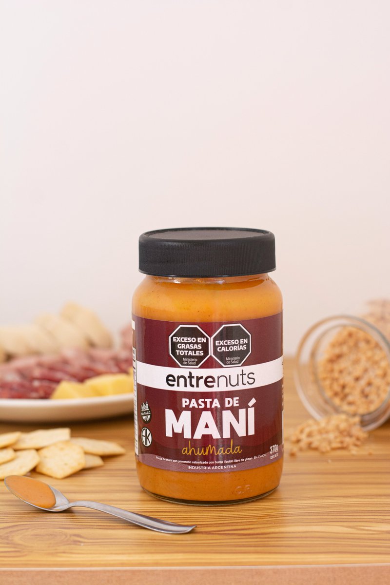 EntreNuts's tweet photo. 🥜 ¿CONOCÍAS NUESTRA PASTA DE MANÍ AHUMADA? 🌶🌫 

Contiene pimentón ahumado y saborizante natural de humo líquido que le proporcionan un sabor y un color especial. 😋

Es una pasta de maní sin aceites, edulcorantes, colorantes ni conservantes adicionados. https://t.co/3HCskUOv9o